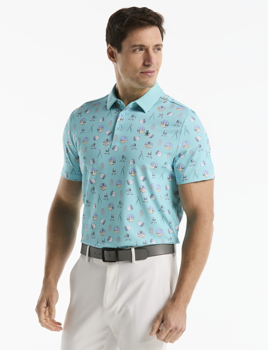 Playera tipo polo para hombre