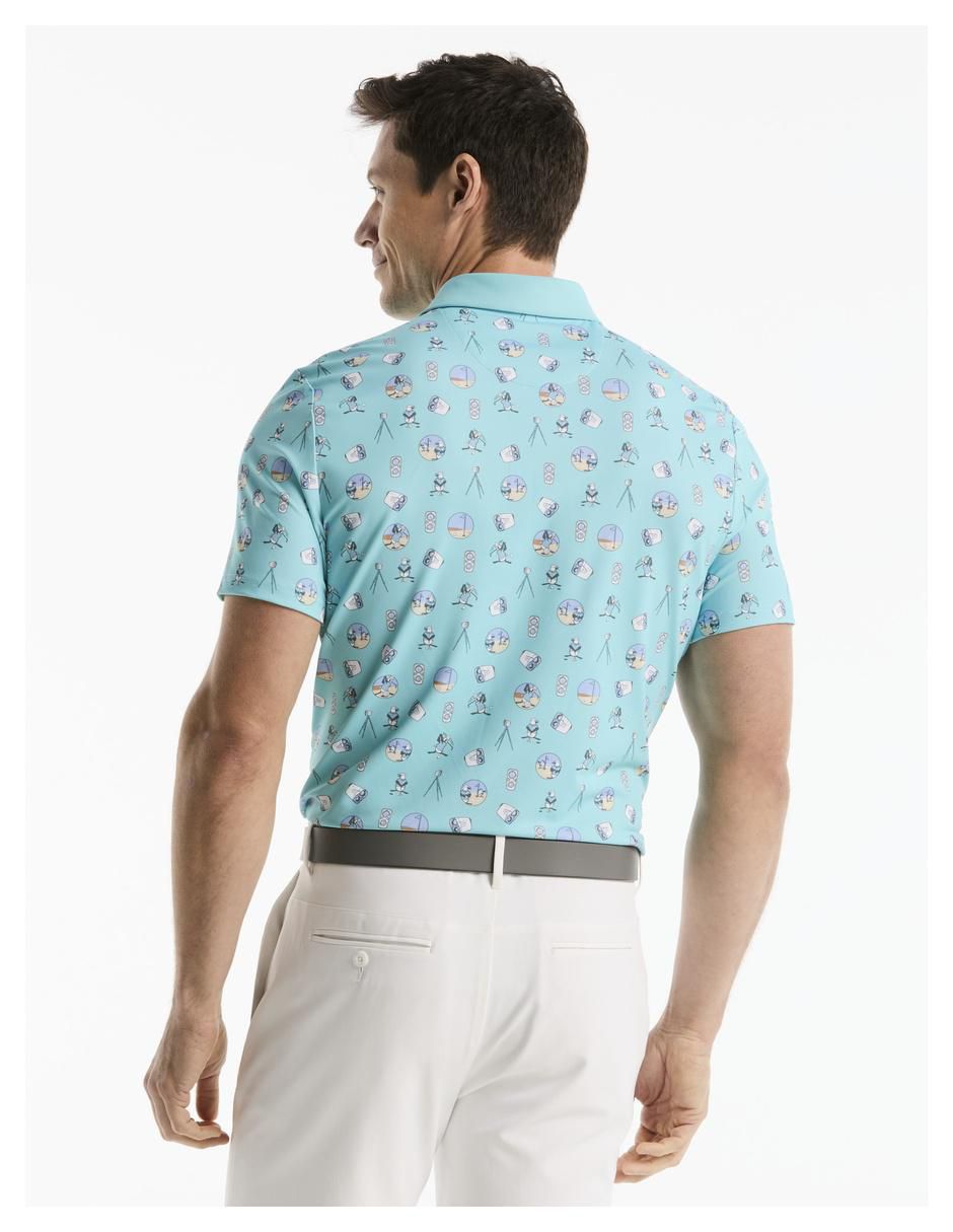 Playera tipo polo para hombre