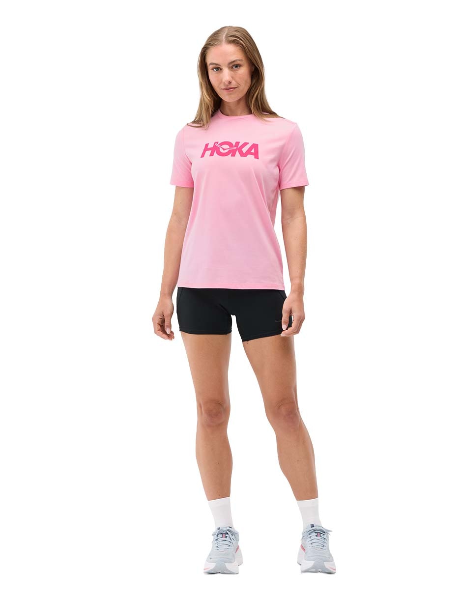 Playera deportiva para correr de mujer