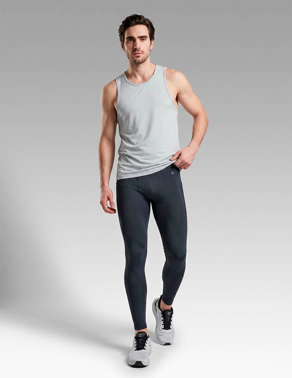 Malla para correr compresión media para hombre 2