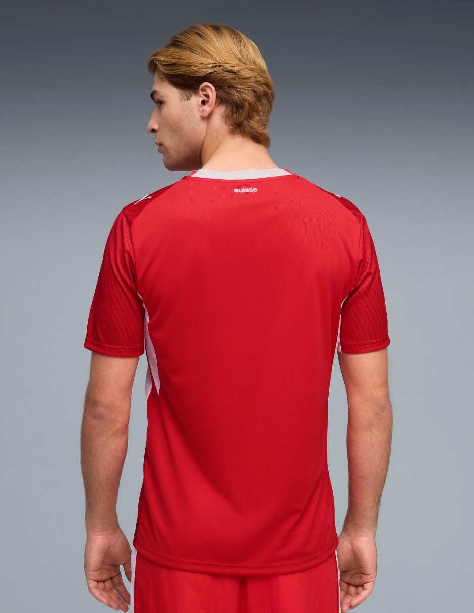 Jersey de Selección de fútbol de Suiza local para hombre 6