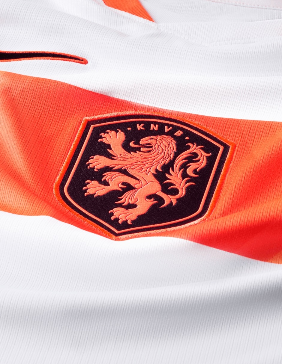 Jersey de Selección de fútbol de los Países Bajos visitante fan para hombre 2