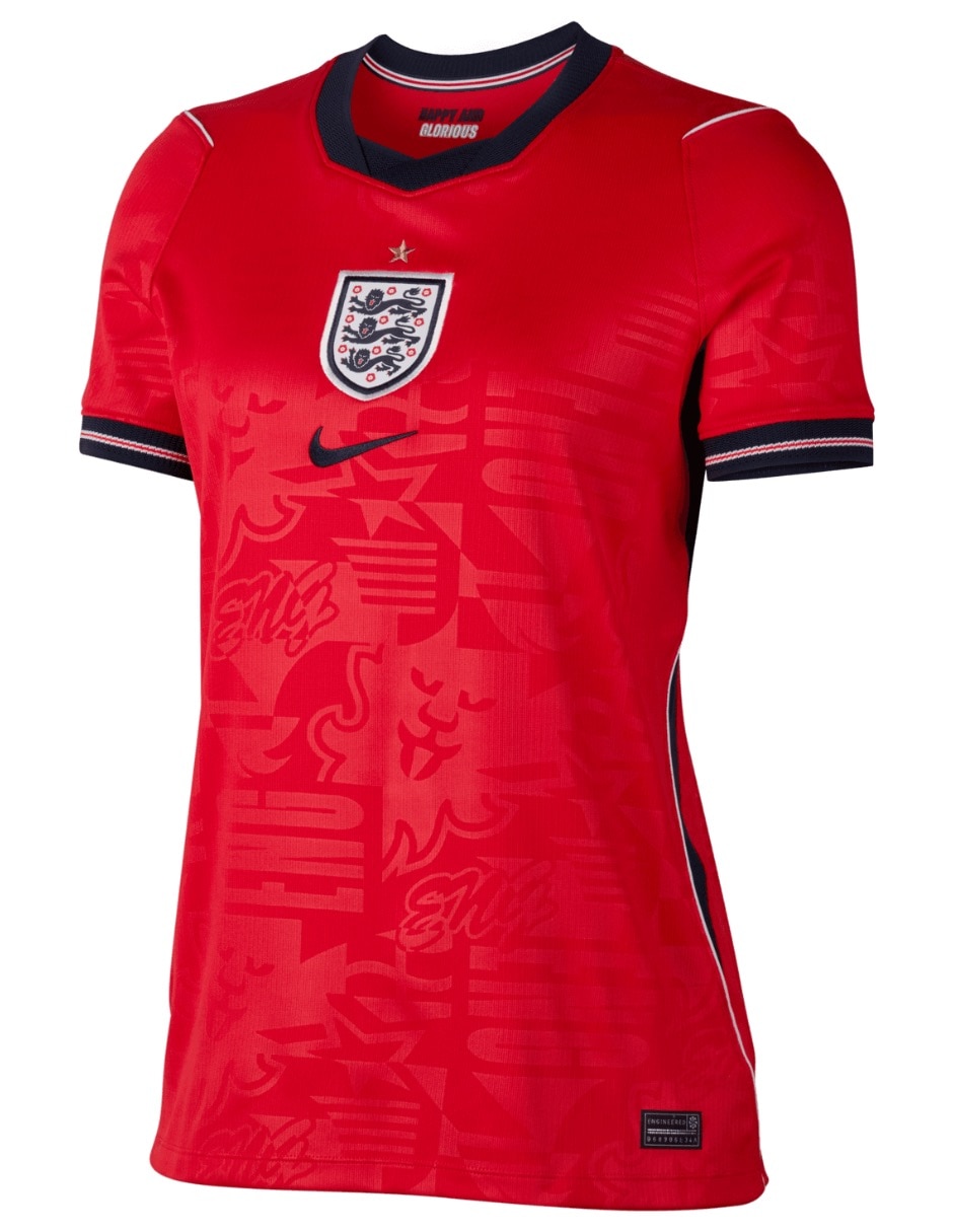 Jersey de Selección de fútbol de Inglaterra visitante jugador para mujer 4