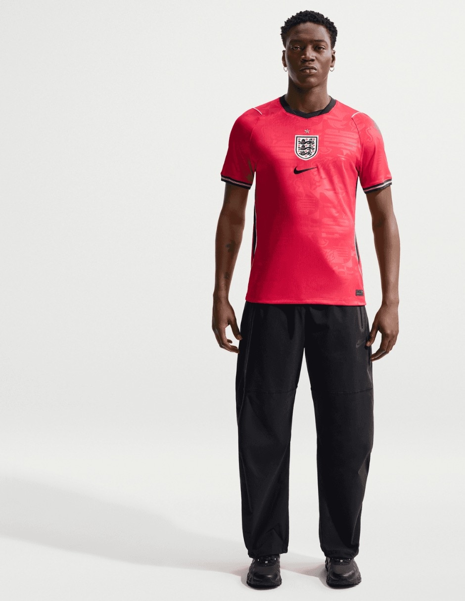 Jersey de Selección de fútbol de Inglaterra visitante Mundial Nike para hombre