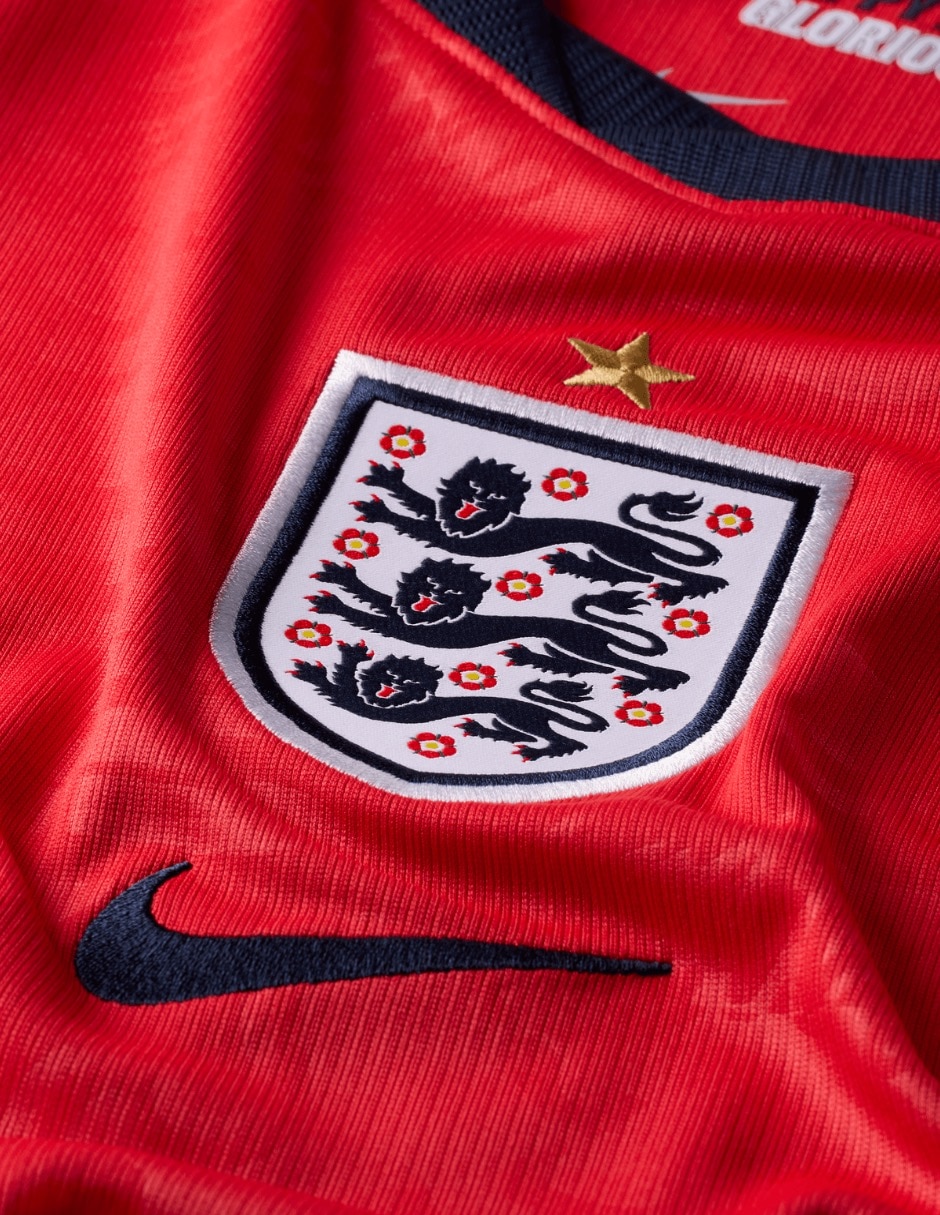 Jersey de Selección de fútbol de Inglaterra visitante Mundial Nike para hombre