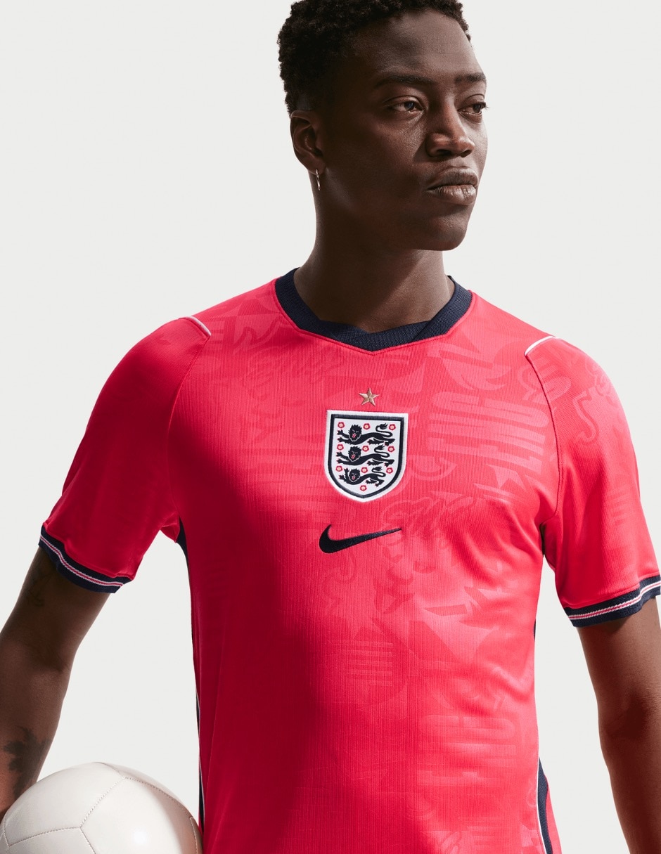 Jersey de Selección de fútbol de Inglaterra visitante Mundial Nike para hombre