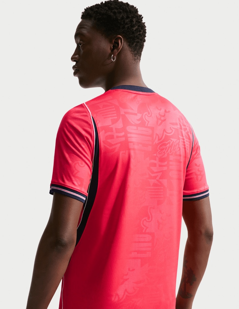 Jersey de Selección de fútbol de Inglaterra visitante Mundial Nike para hombre