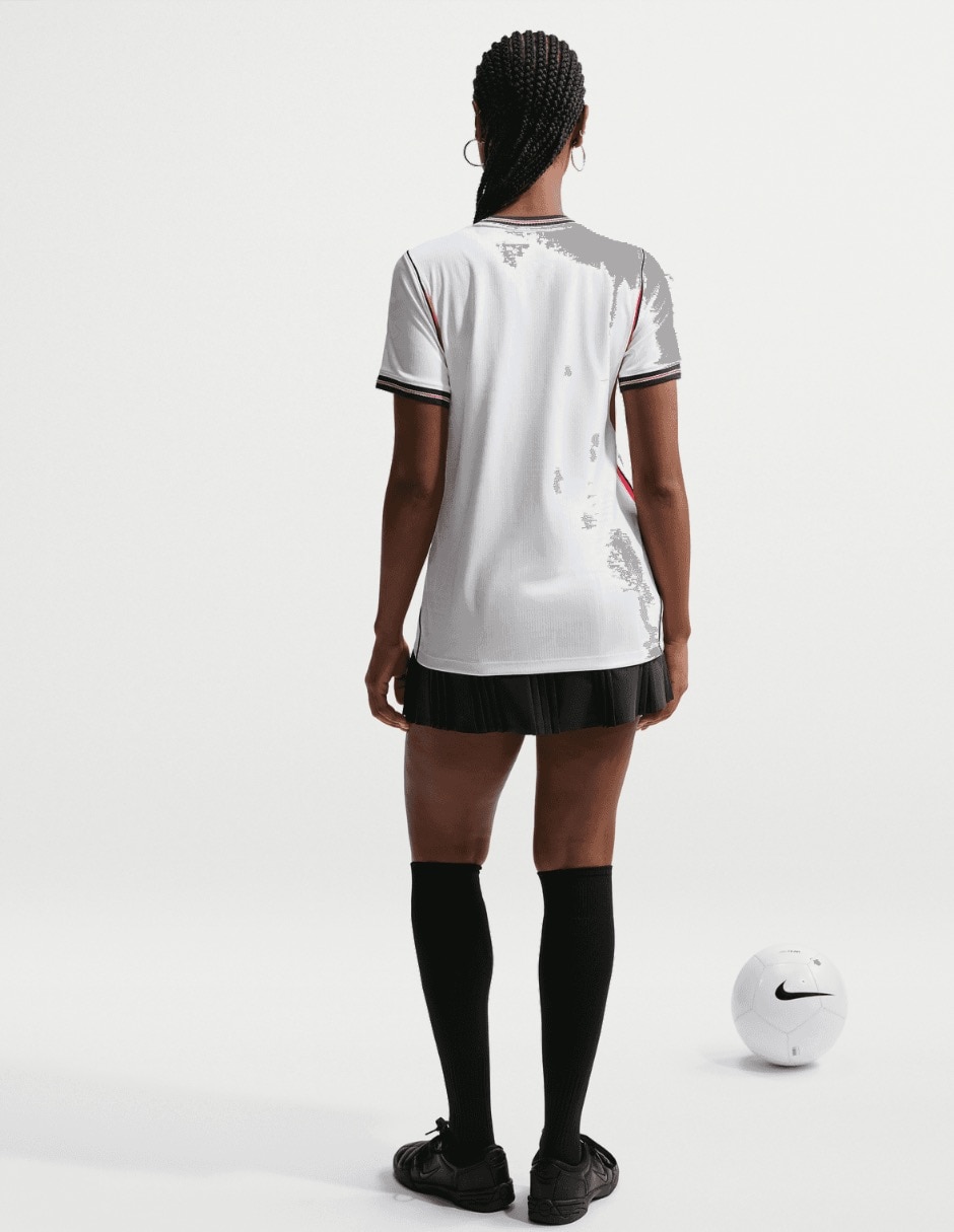 Jersey de Selección de Fútbol de Inglaterra local manga corta Nike para mujer