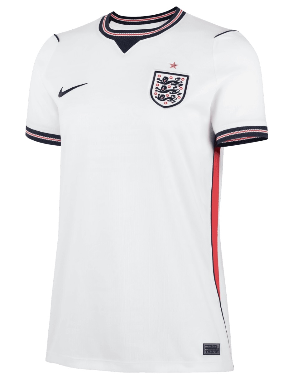 Jersey de Selección de Fútbol de Inglaterra local manga corta Nike para mujer