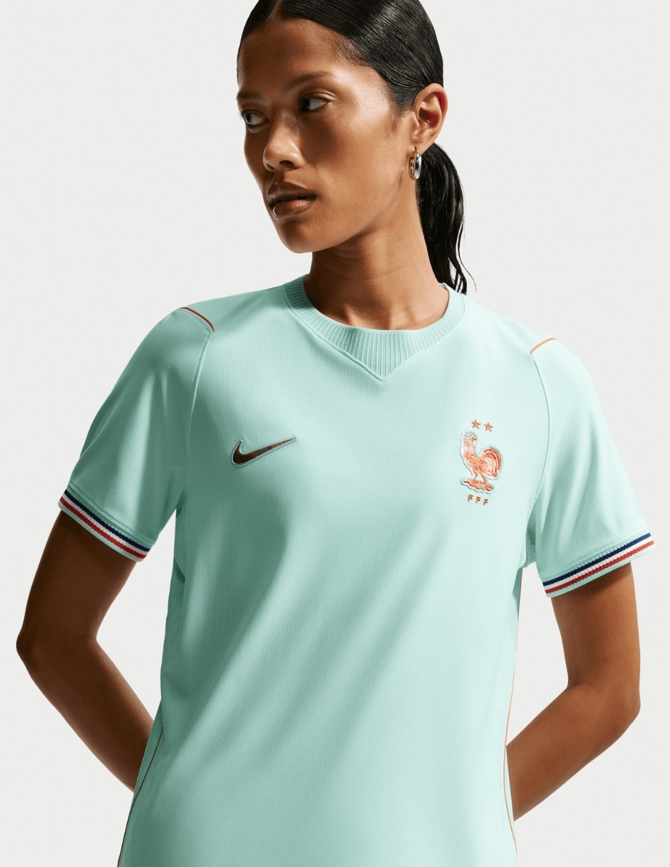 Jersey de Selección de fútbol de Francia visitante para mujer