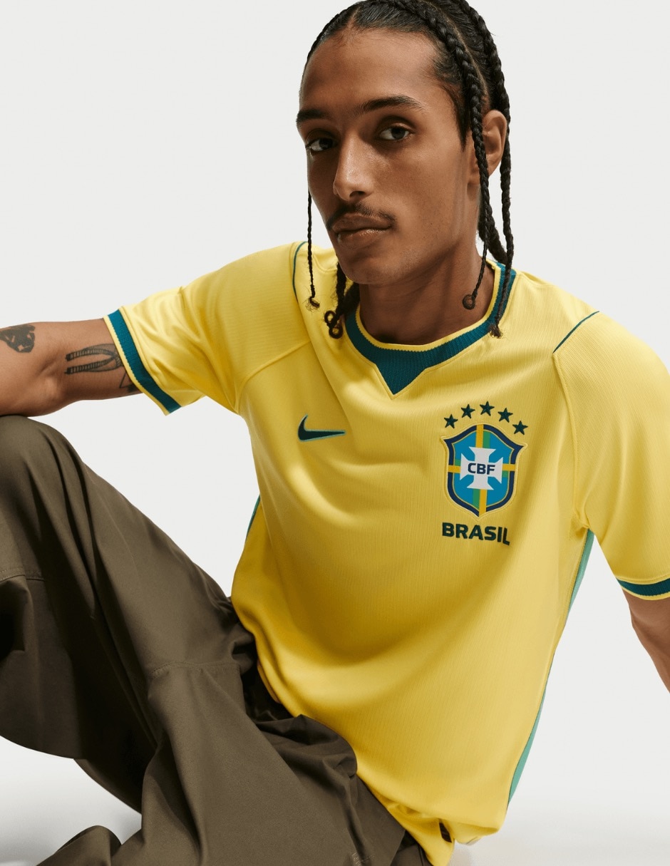 Jersey de Selección de fútbol de Brasil local para hombre 6