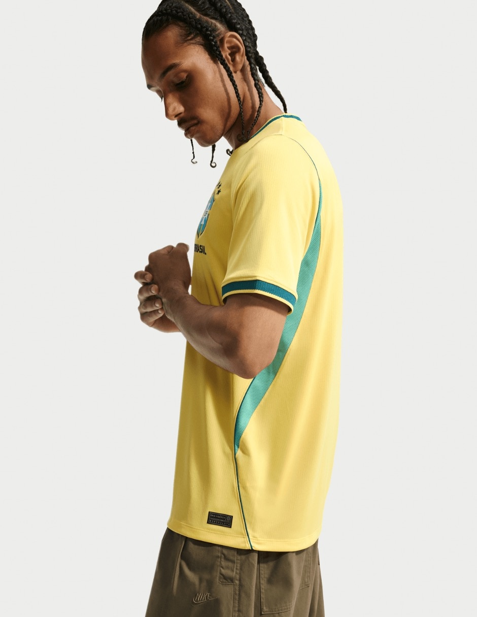 Jersey de Selección de fútbol de Brasil local para hombre 8