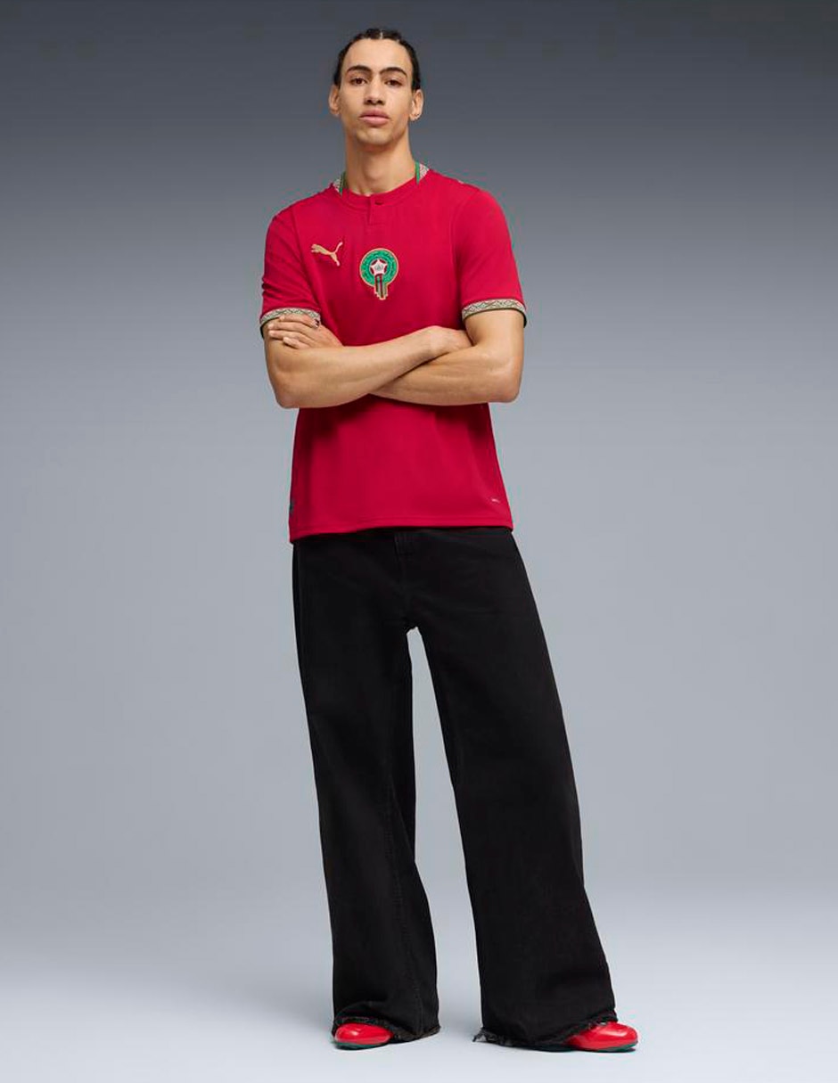 Jersey de entrenamiento local Mundial Puma fan para hombre