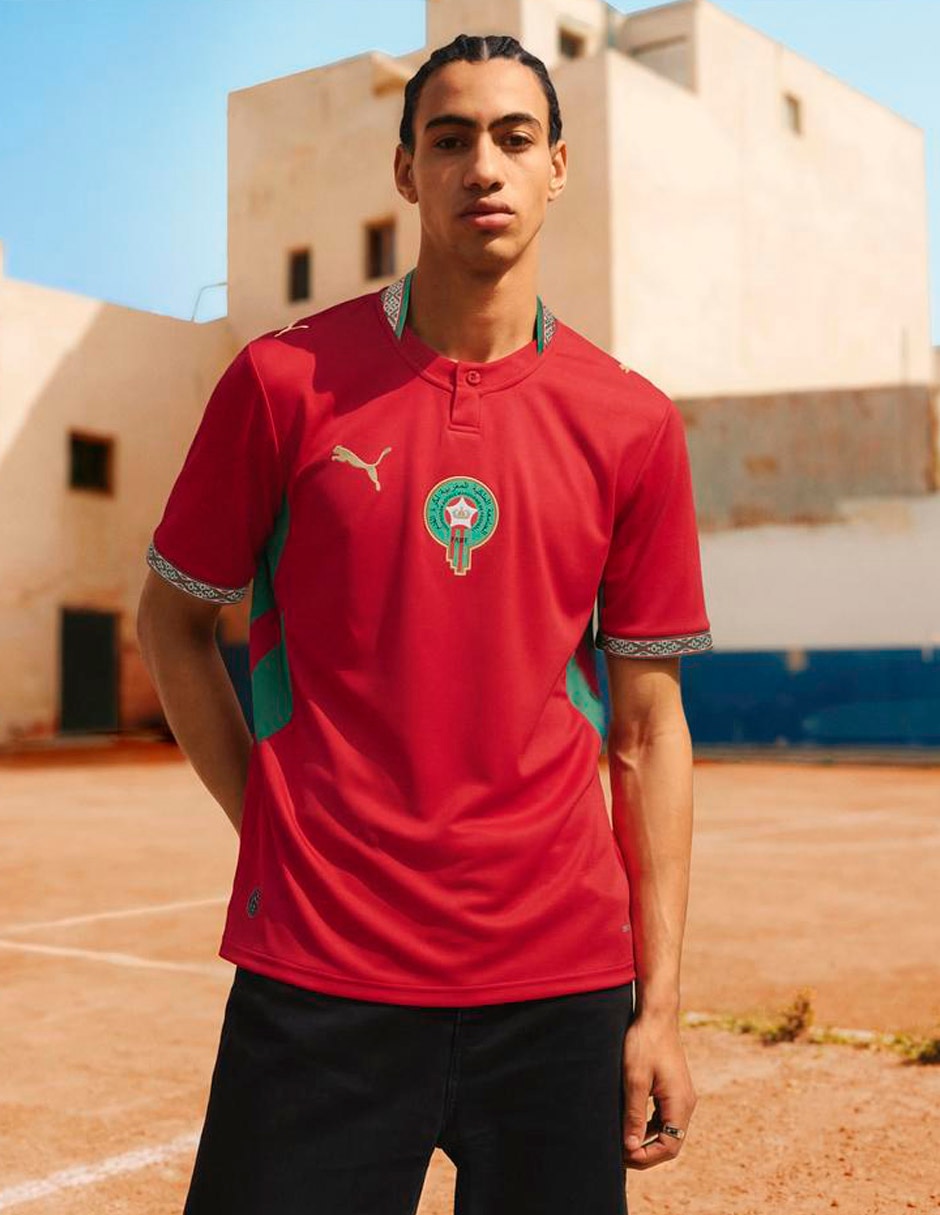 Jersey de entrenamiento local Mundial Puma fan para hombre