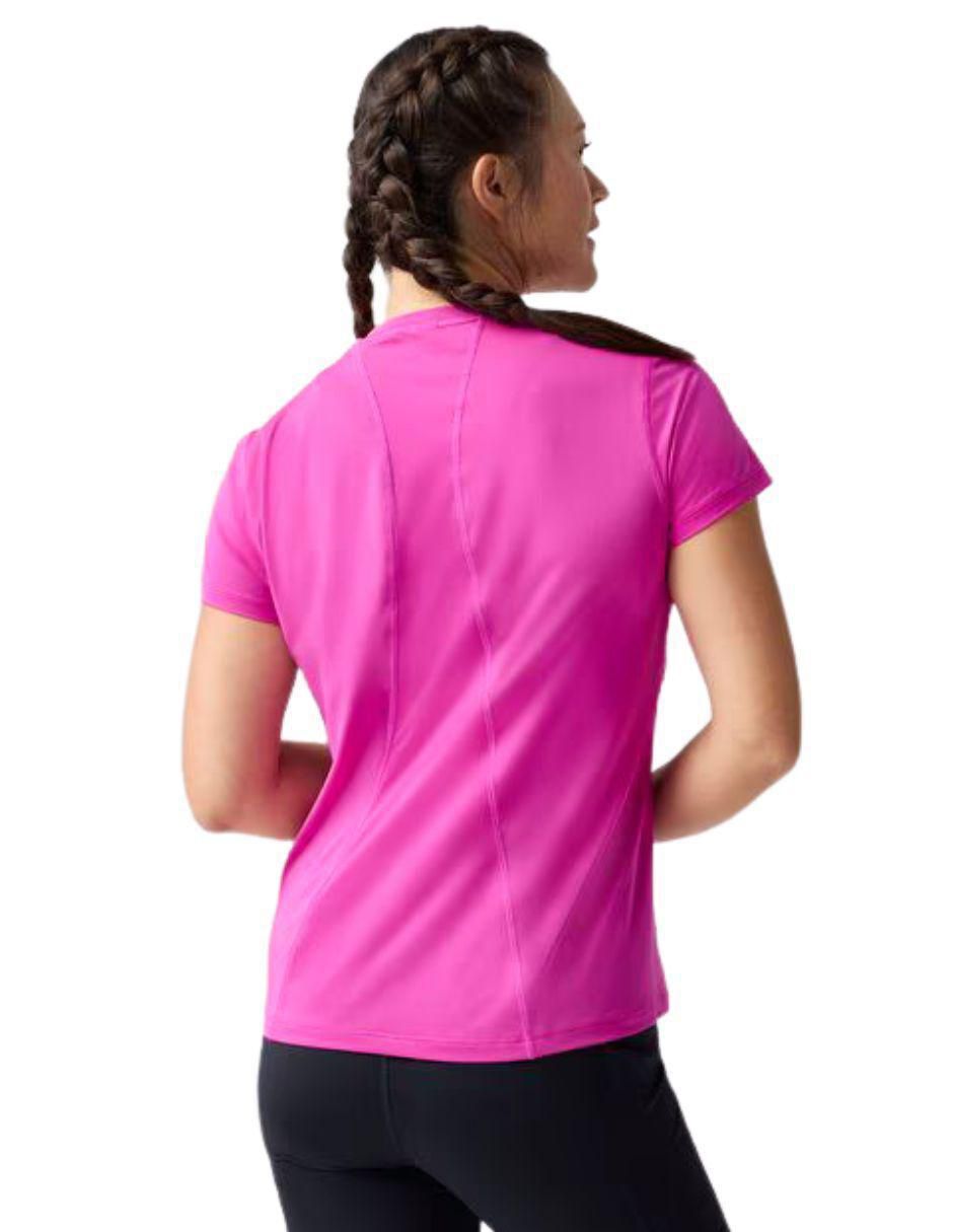Playera deportiva para correr Brooks de mujer
