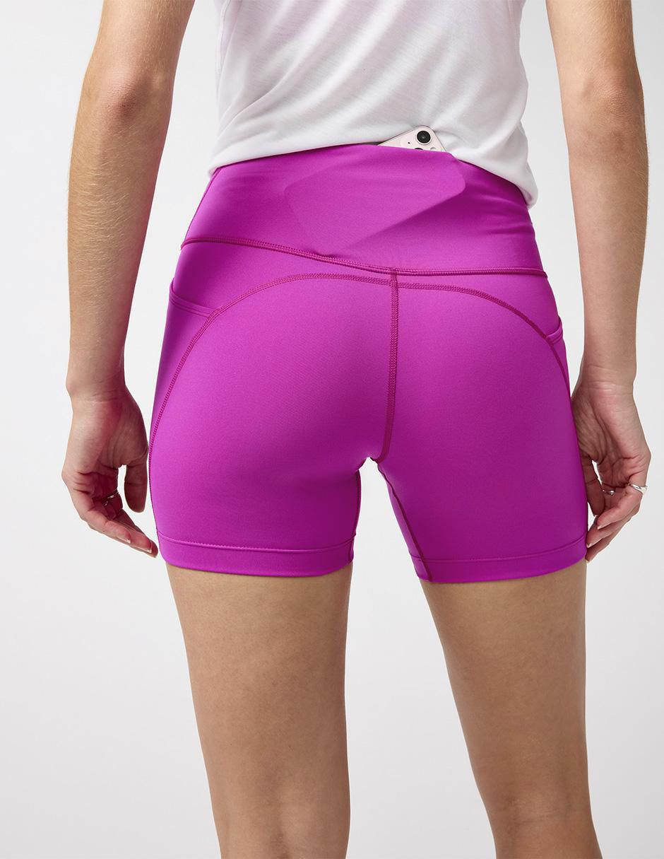 Short con bolsa Brooks para correr mujer