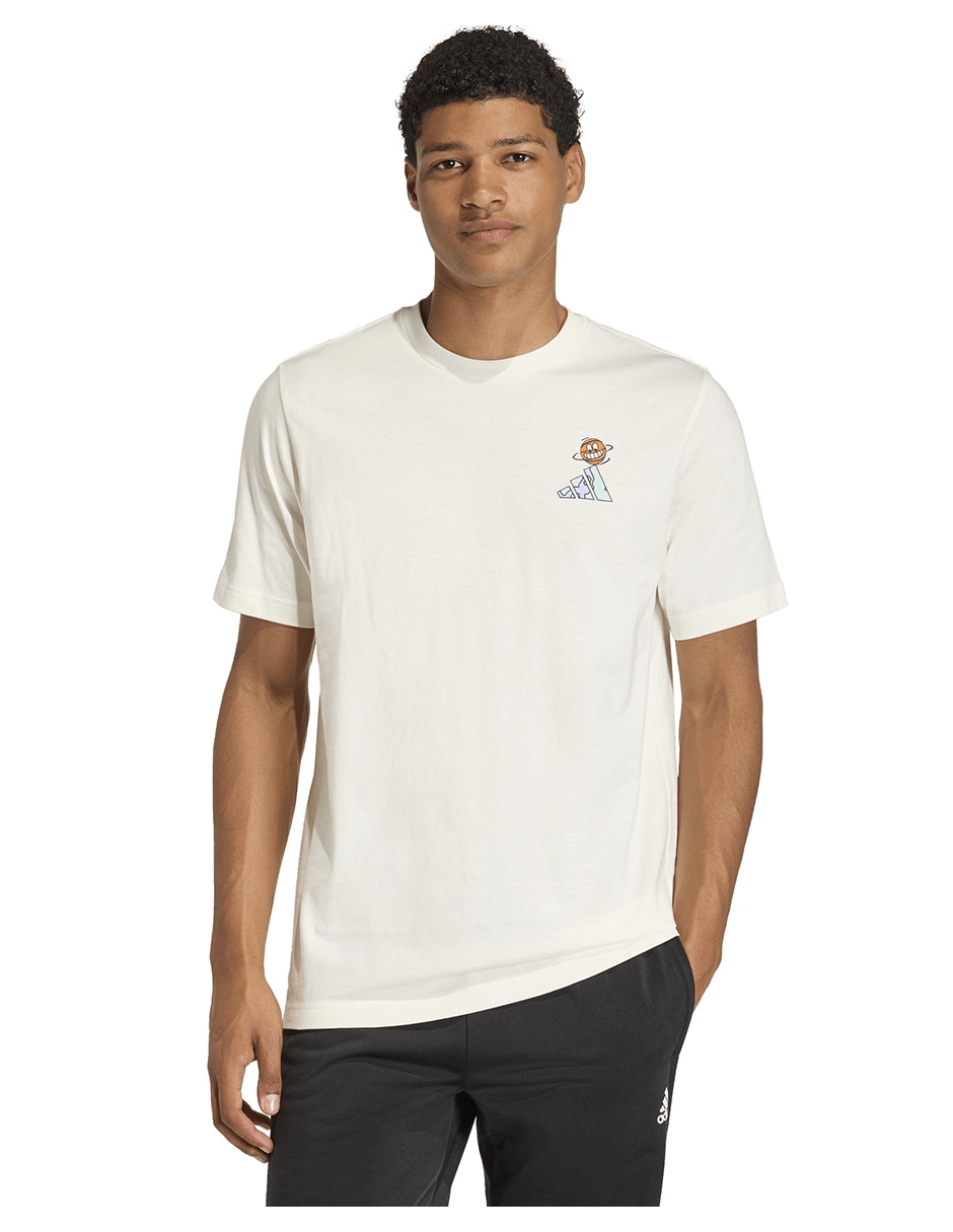 Playera deportiva para entrenamiento Adidas de hombre