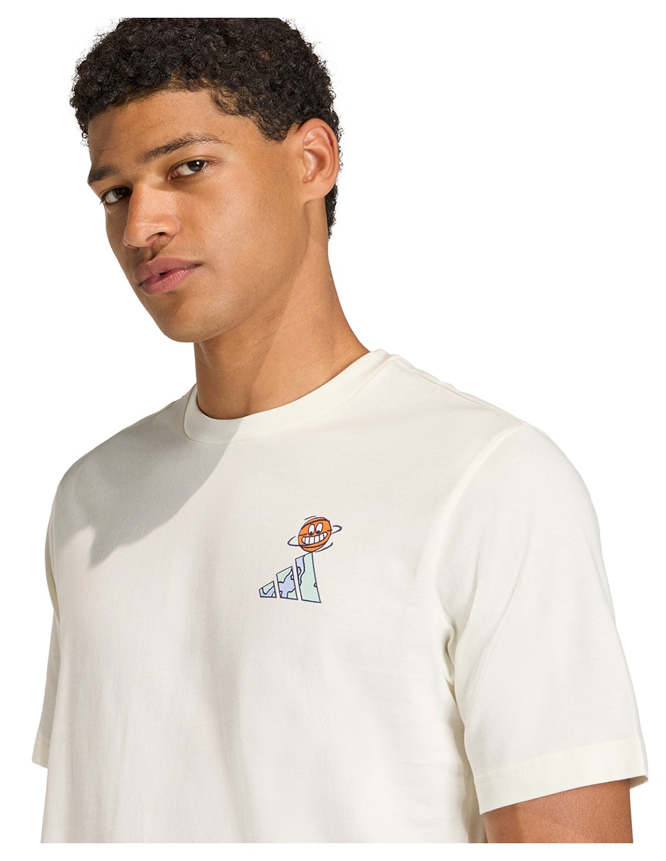 Playera deportiva para entrenamiento Adidas de hombre
