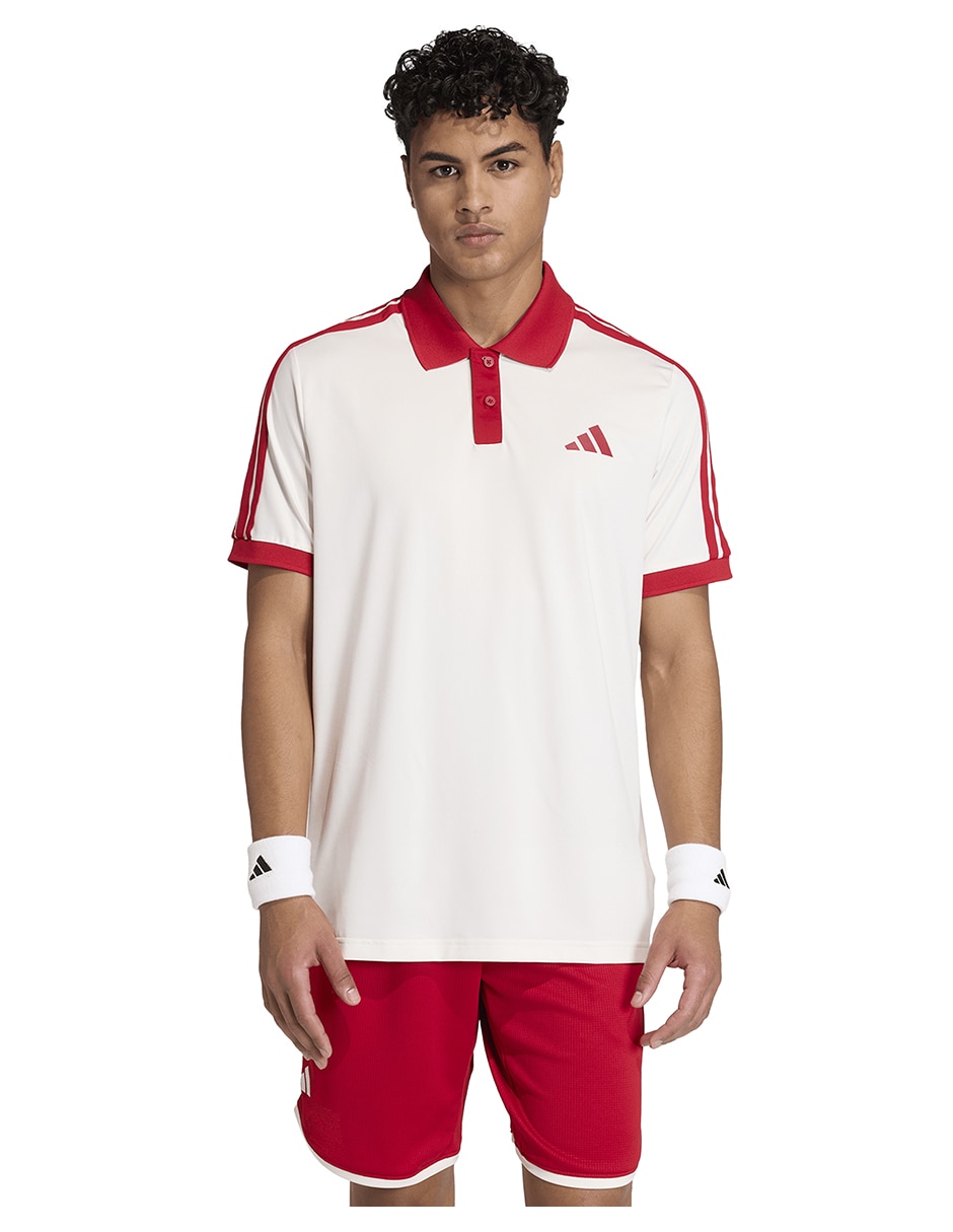 Playera tipo polo tennis para hombre