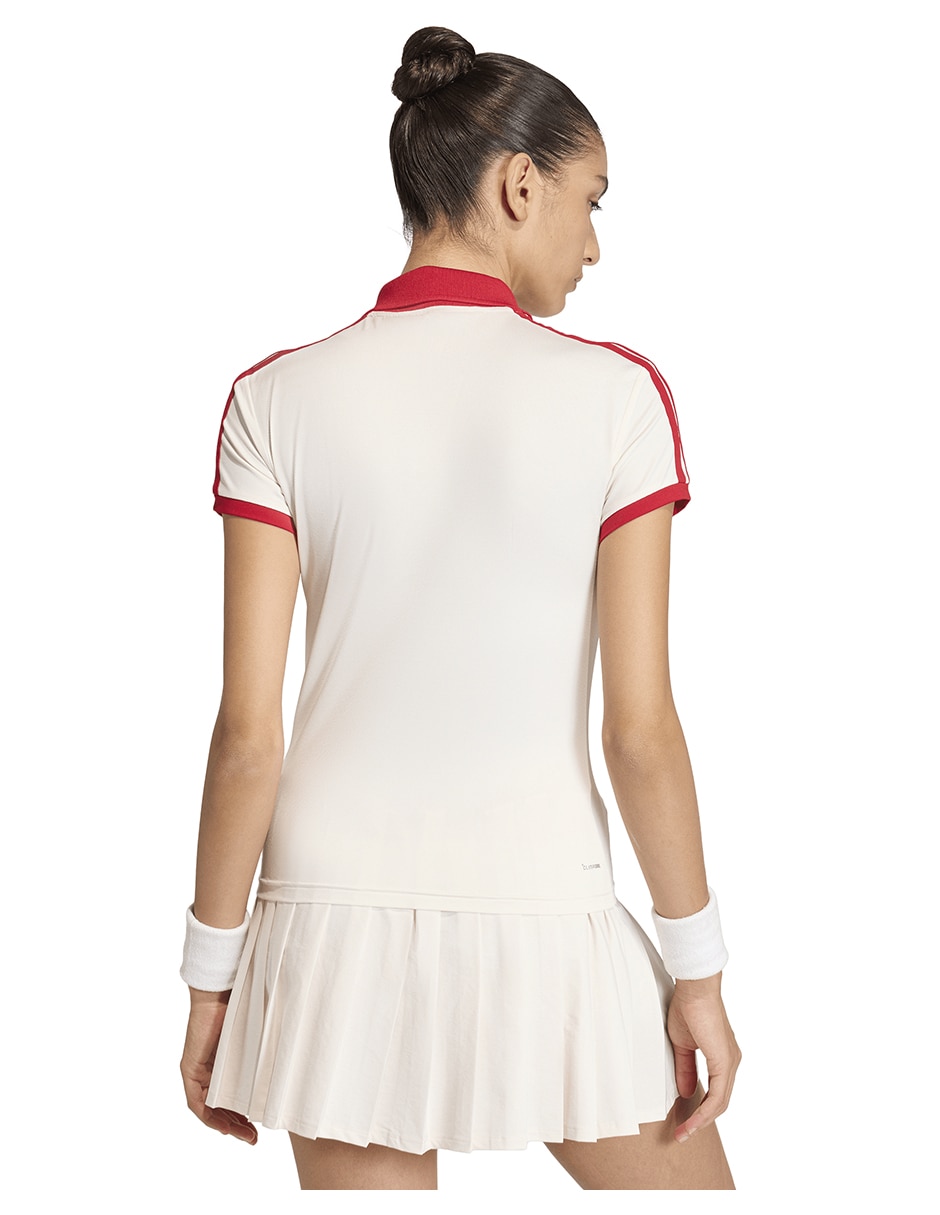 Playera tipo polo tennis para mujer 7