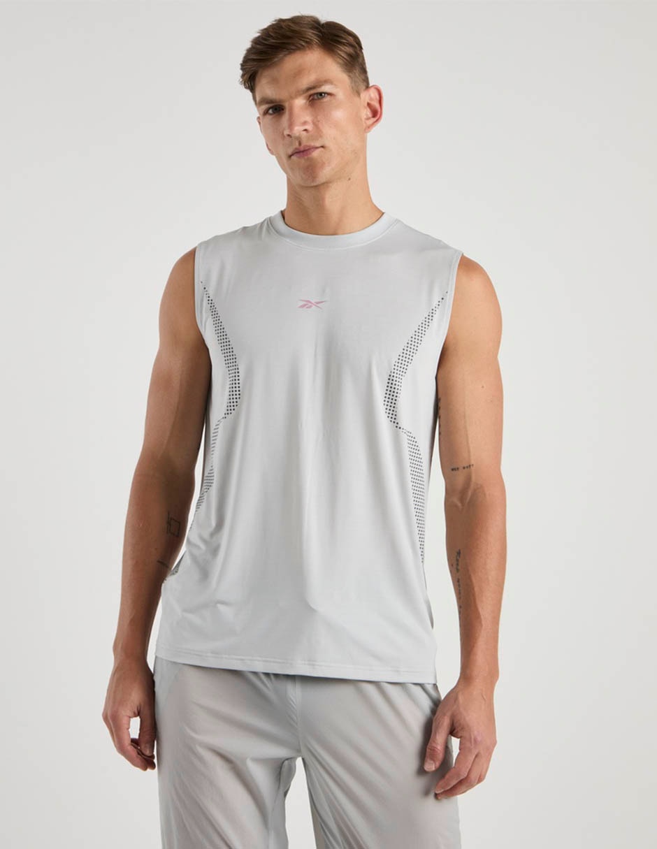 Playera deportiva para entrenamiento reebok de hombre