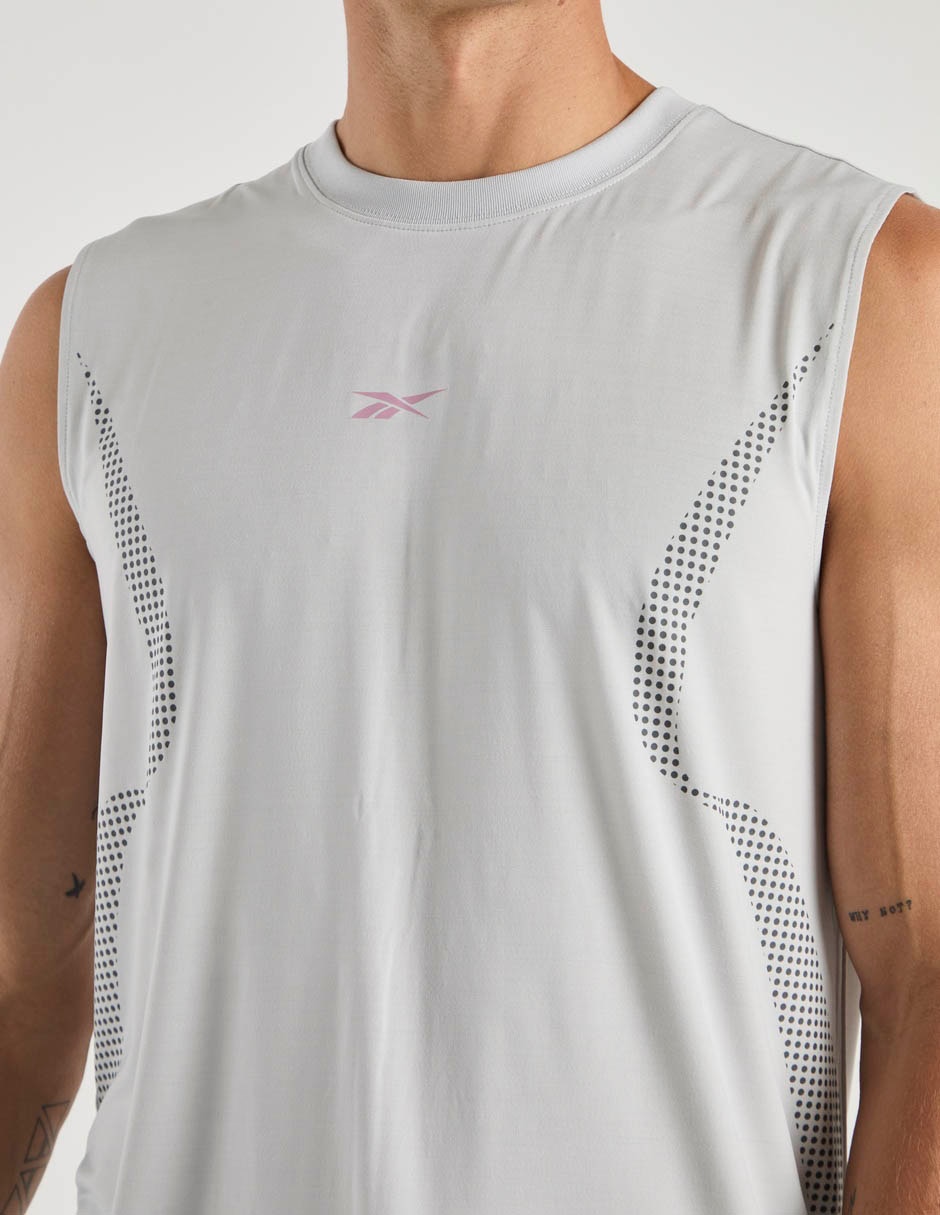 Playera deportiva para entrenamiento reebok de hombre