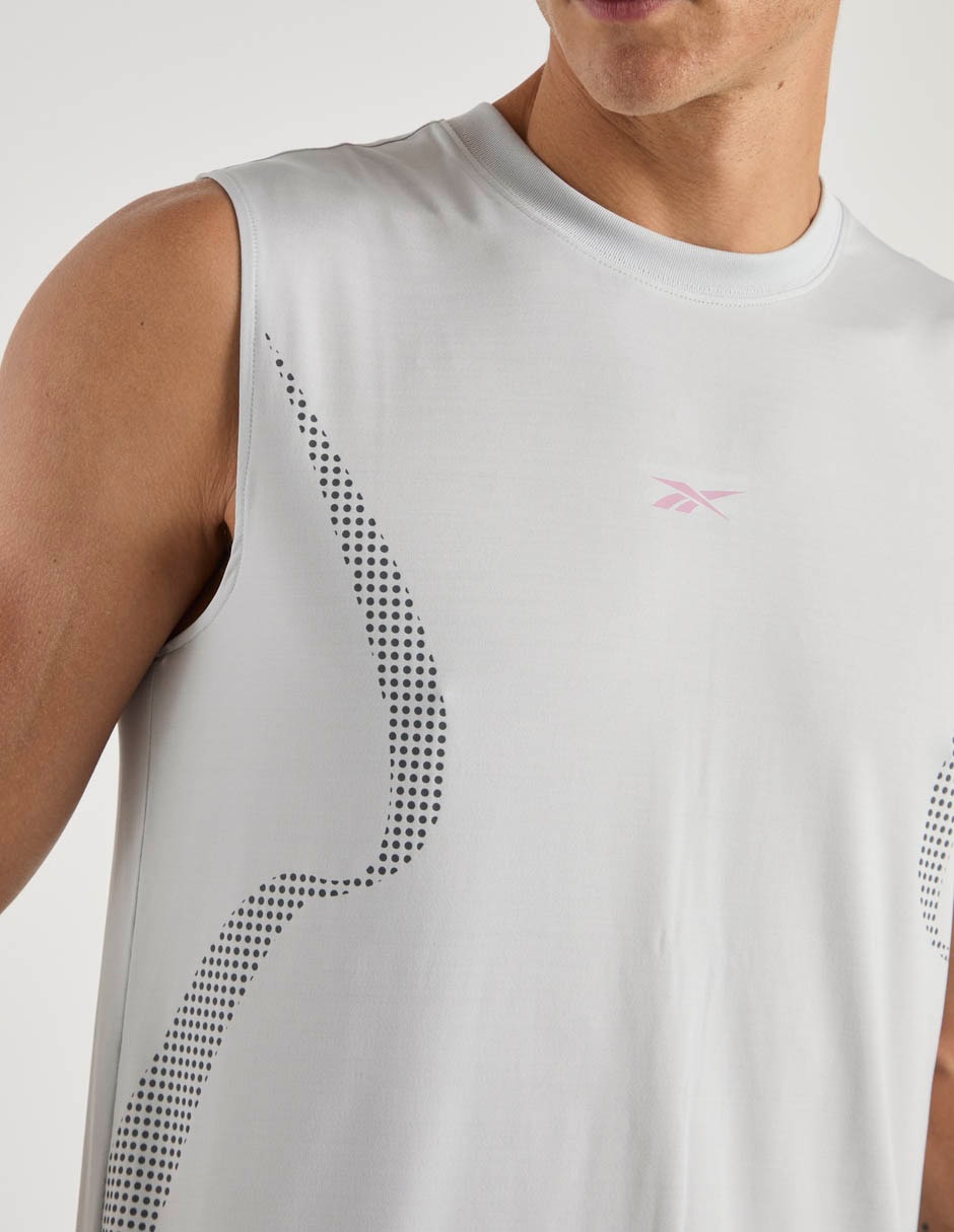 Playera deportiva para entrenamiento reebok de hombre
