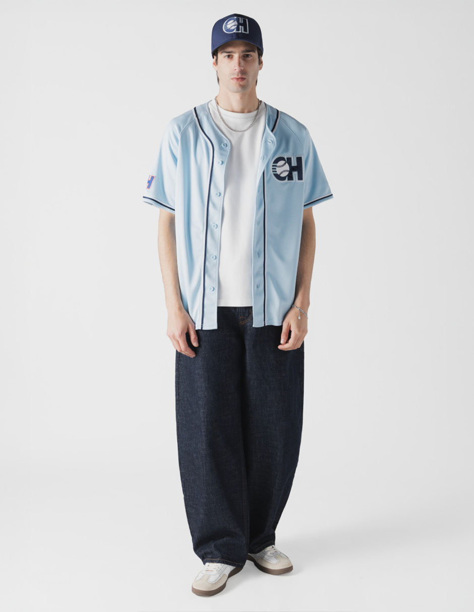 Jersey de charros de jalisco tercer equipo de manga corta new era para unisex