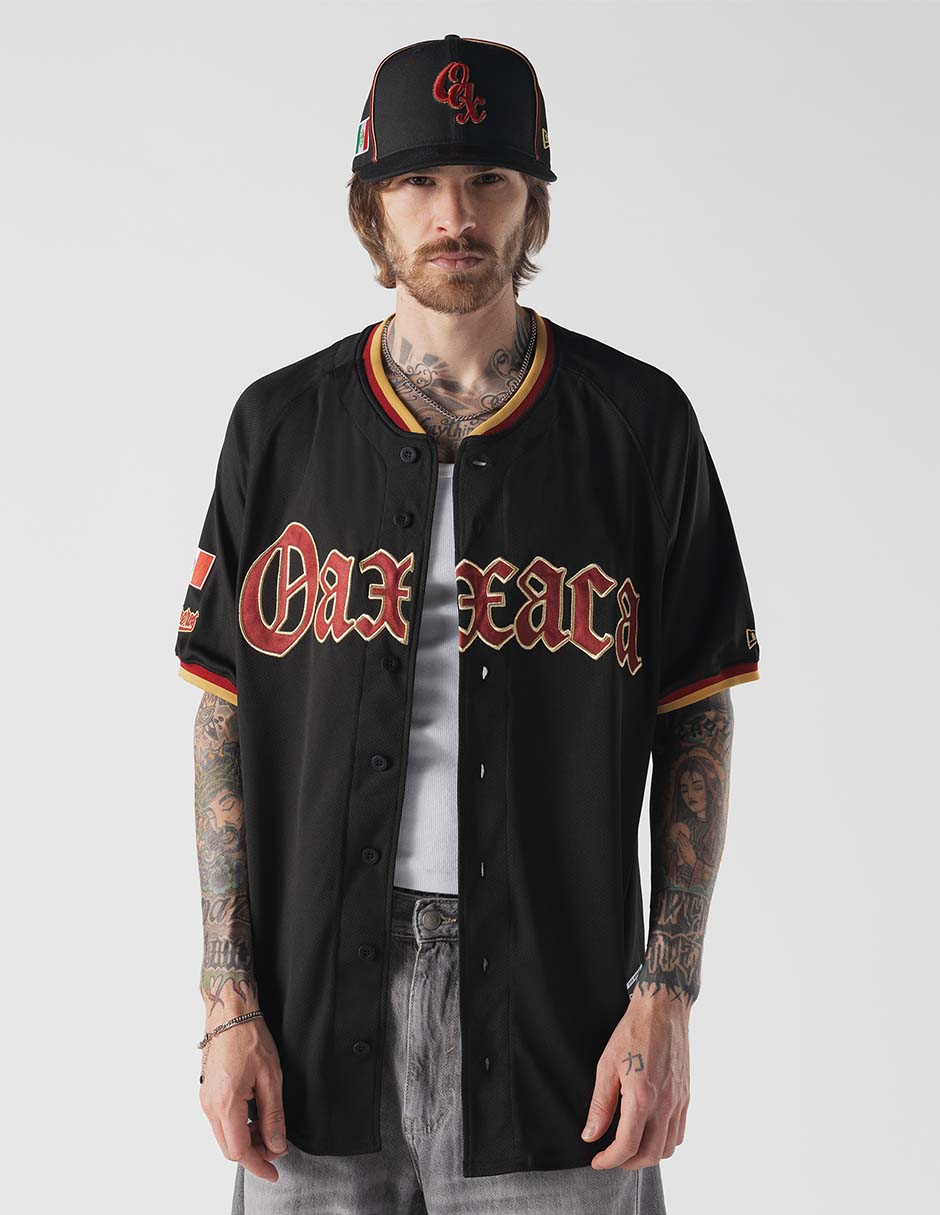 Jersey de guerreros de oaxaca visitante de manga corta para unisex Jersey de guerreros de oaxaca visitante de manga corta para unisex