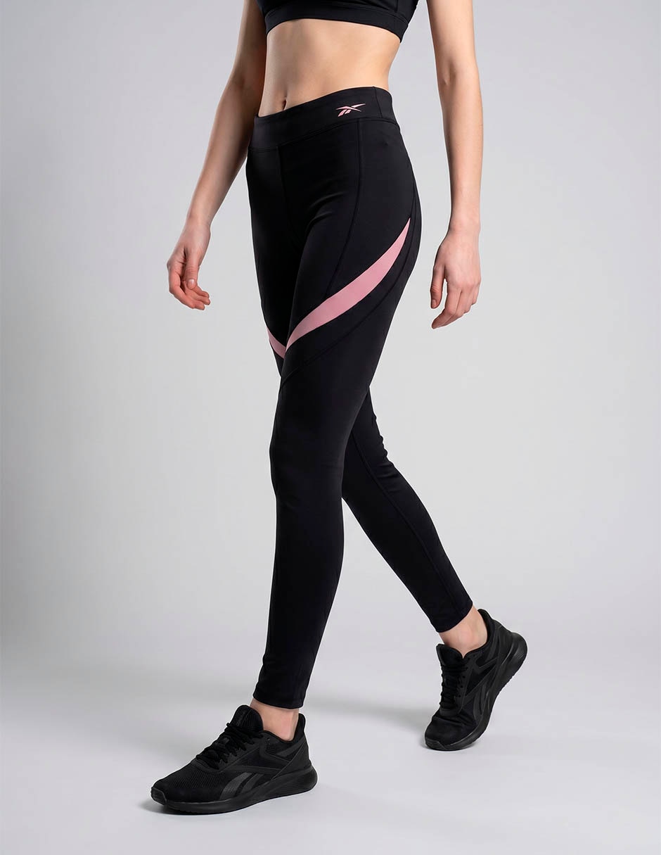 Malla reebok compresión media para mujer