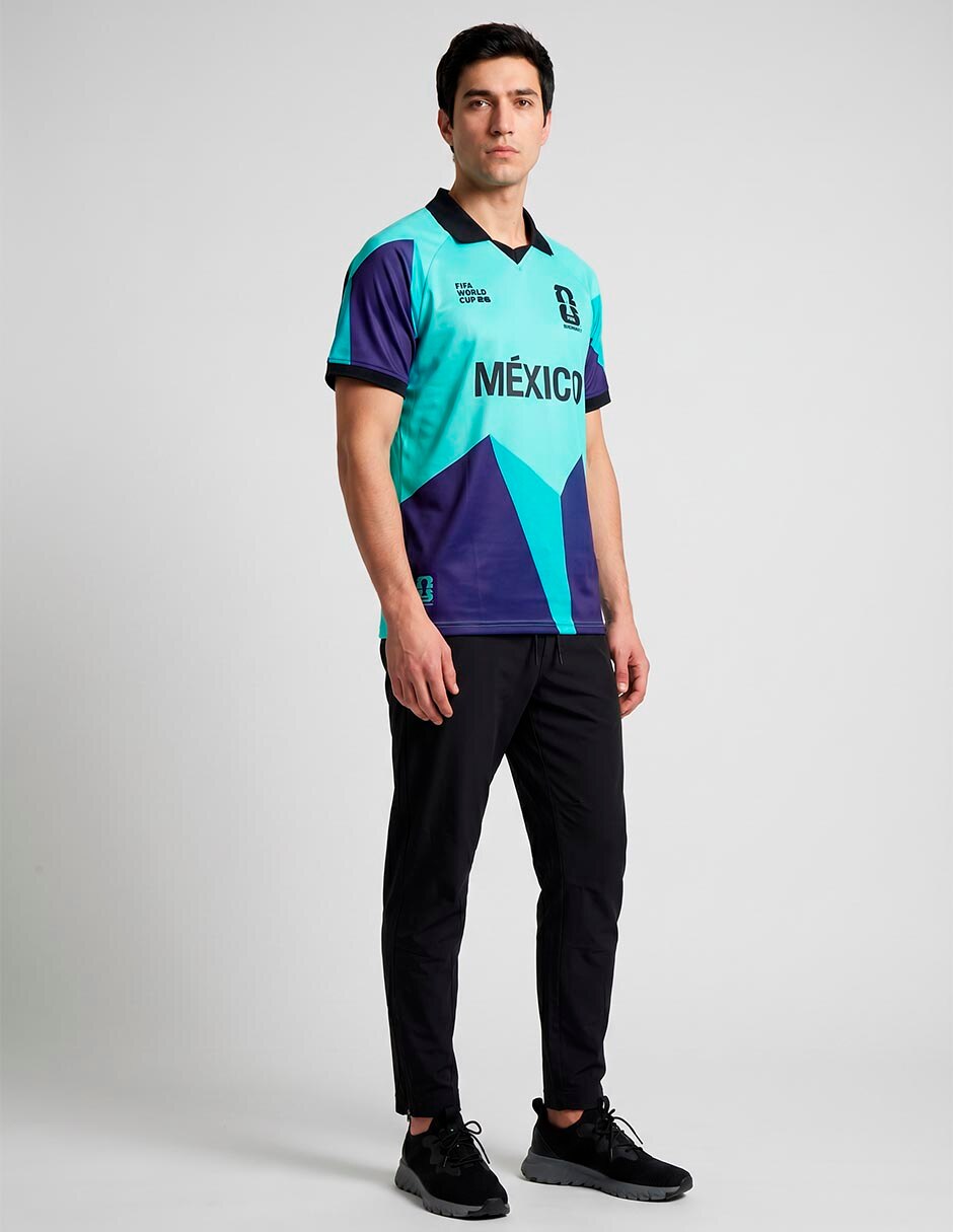 Playera deportiva para fútbol fútbol fifa méxico monterrey selección nacional de méxico de hombre