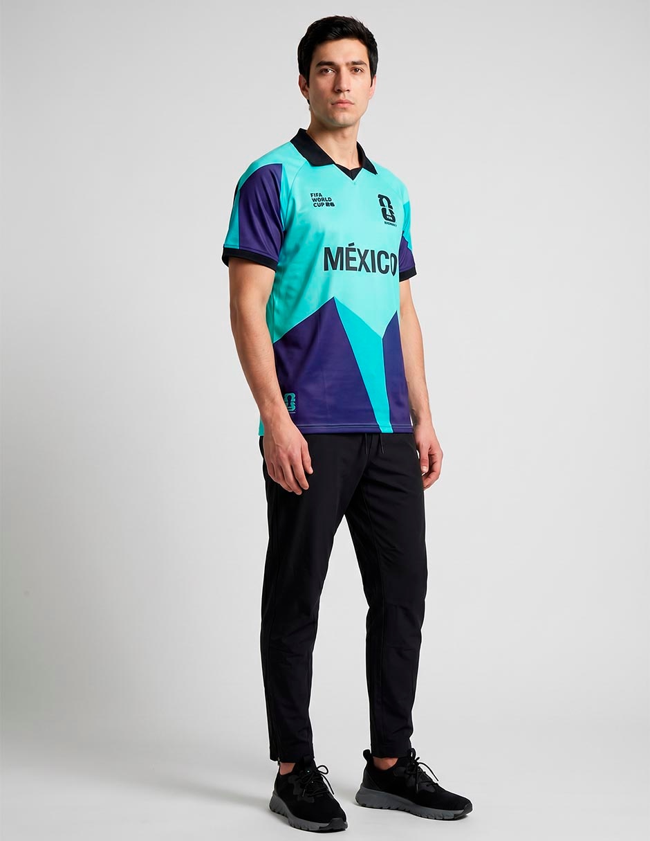 Playera deportiva para fútbol fútbol fifa méxico monterrey selección nacional de méxico de hombre