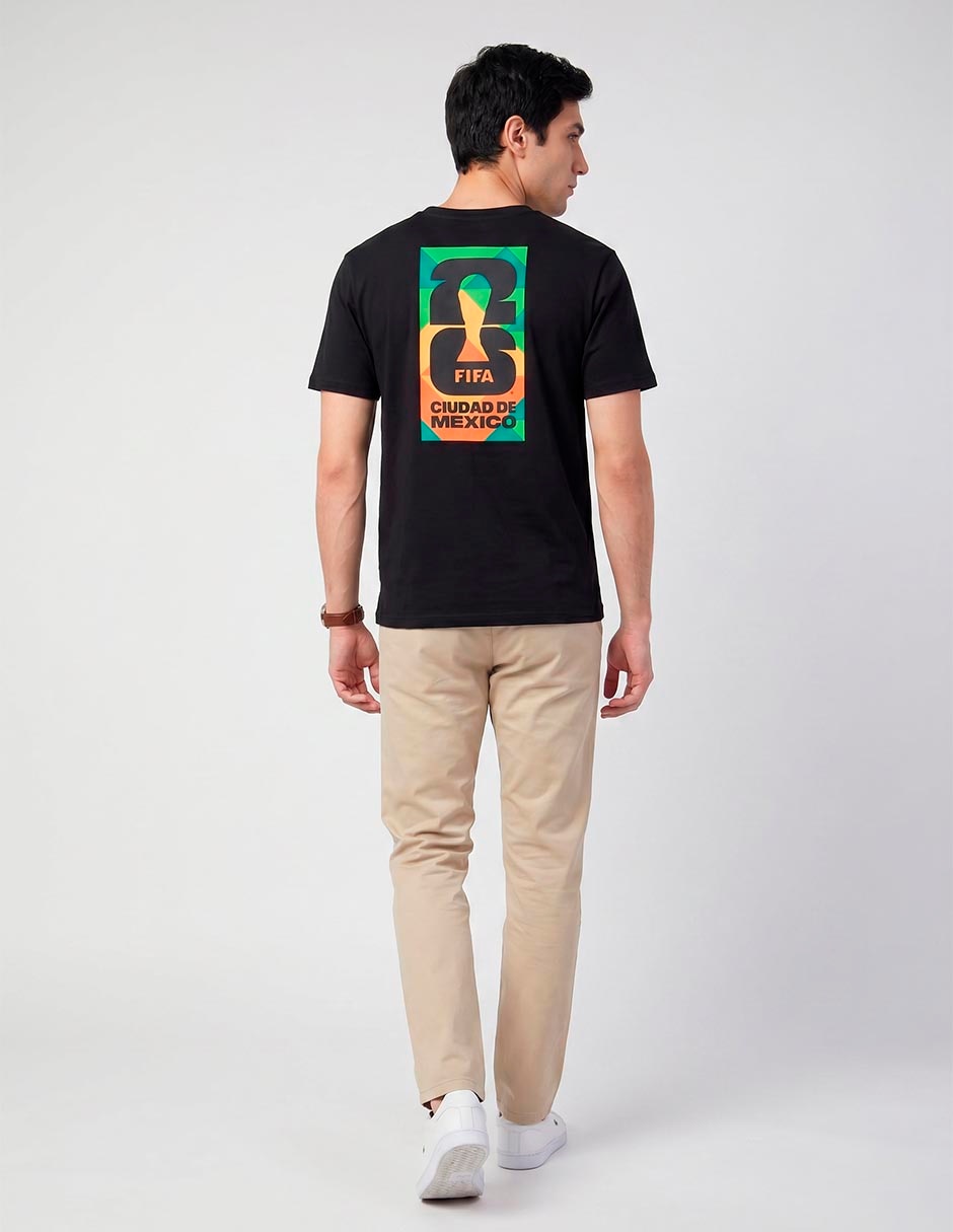 Playera deportiva para Fútbol Fifa CDMX de hombre