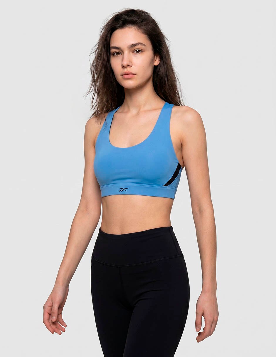Top deportivo reebok para entrenamiento mujer
