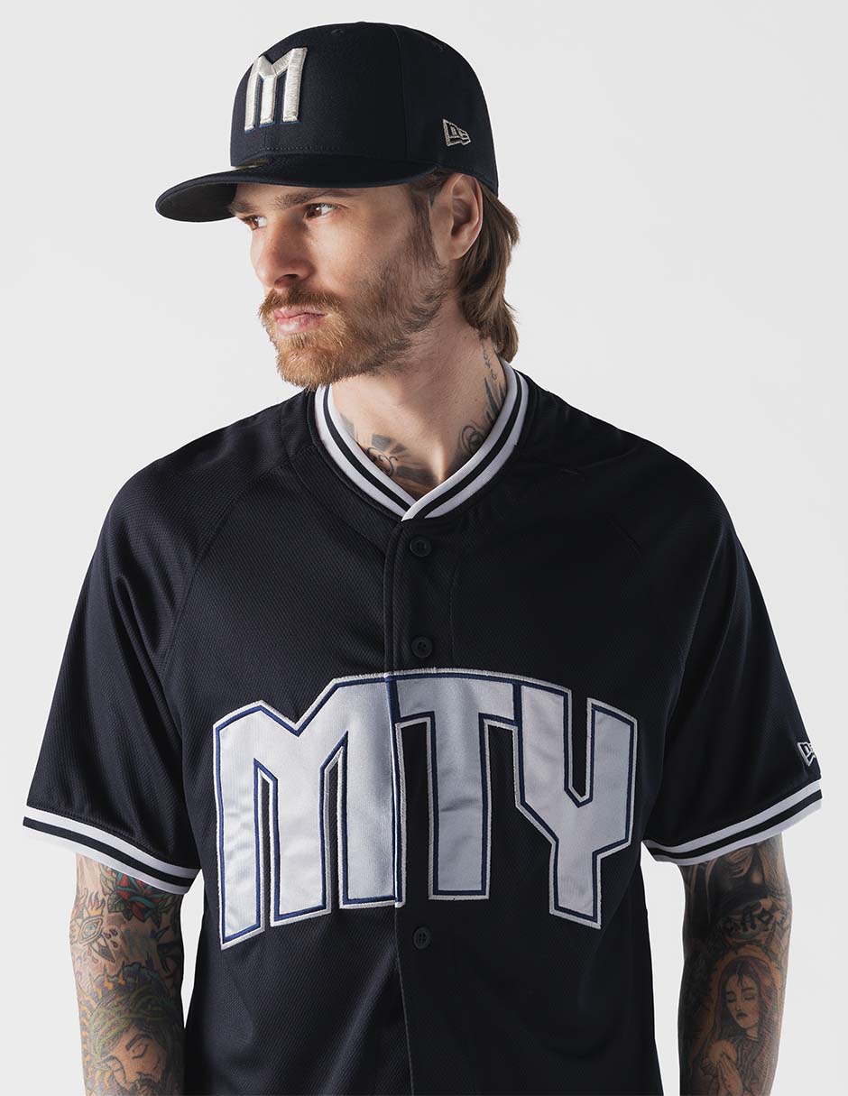 Jersey de sultanes de monterrey tercer equipo manga corta new era unisex