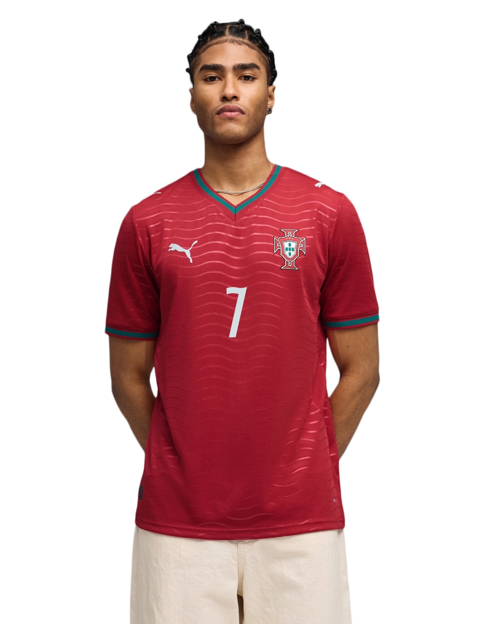 Jersey de Selección de fútbol de Portugal local de Ronaldo para hombre Jersey de Selección de fútbol de Portugal local de Ronaldo para hombre