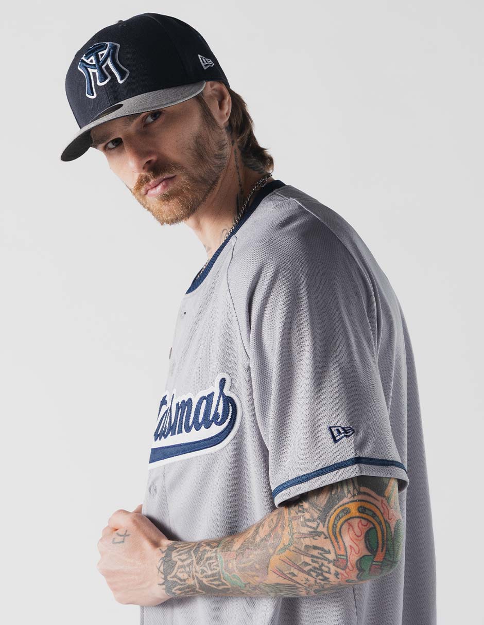 Jersey de sultanes de monterrey visitante manga corta new era unisex