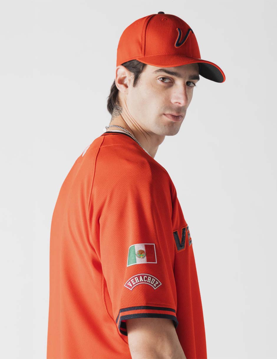 Jersey de El Águila de Veracruz visitante manga corta New Era unisex