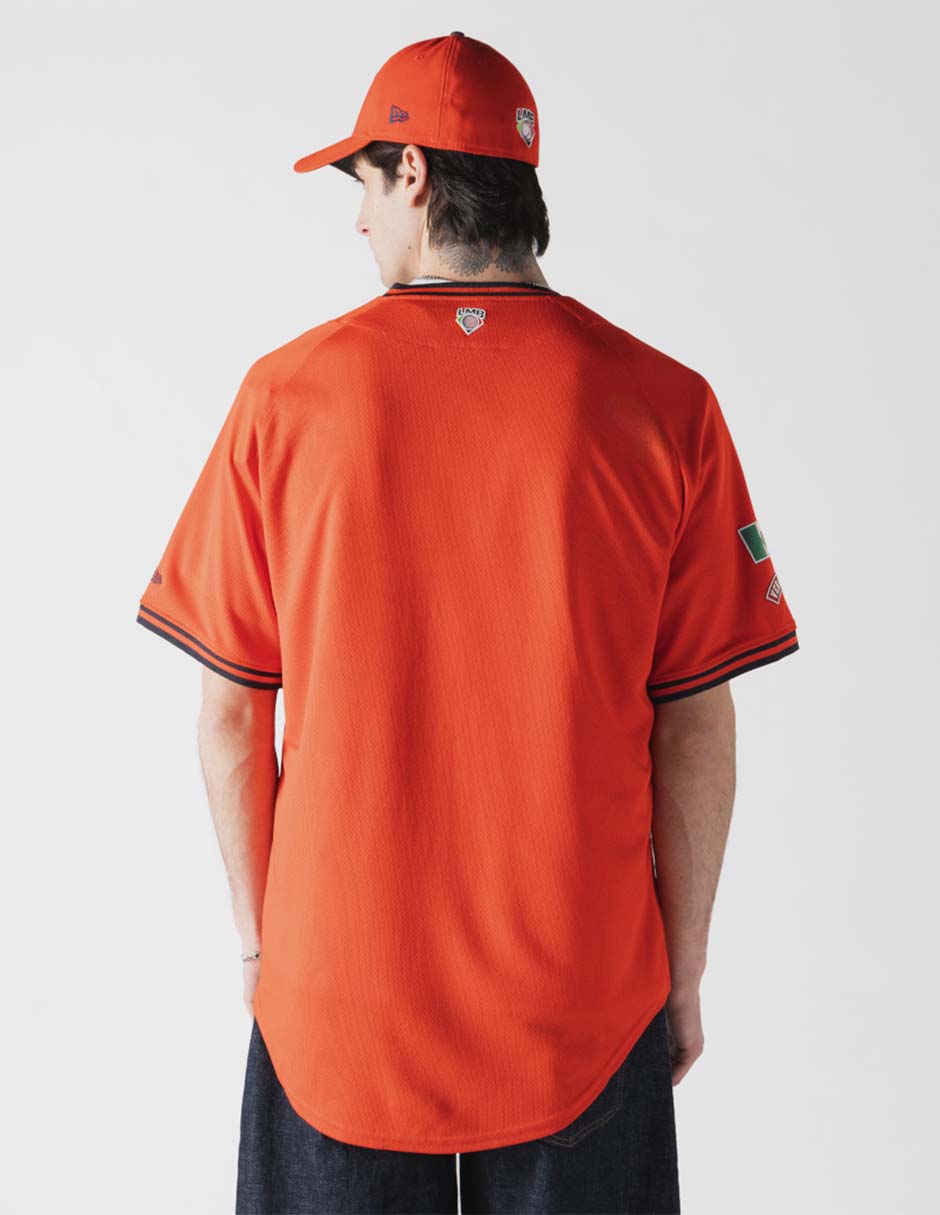 Jersey de El Águila de Veracruz visitante manga corta New Era unisex