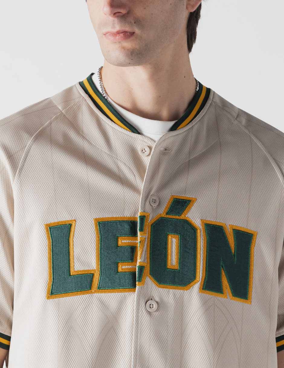 Jersey de Bravos de León cuarto equipo manga corta unisex 2