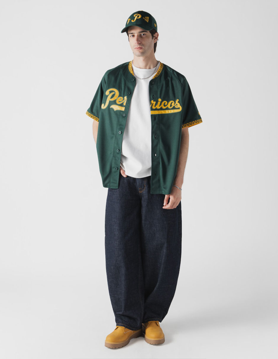 Jersey de Pericos de Puebla visitante manga corta New Era unisex