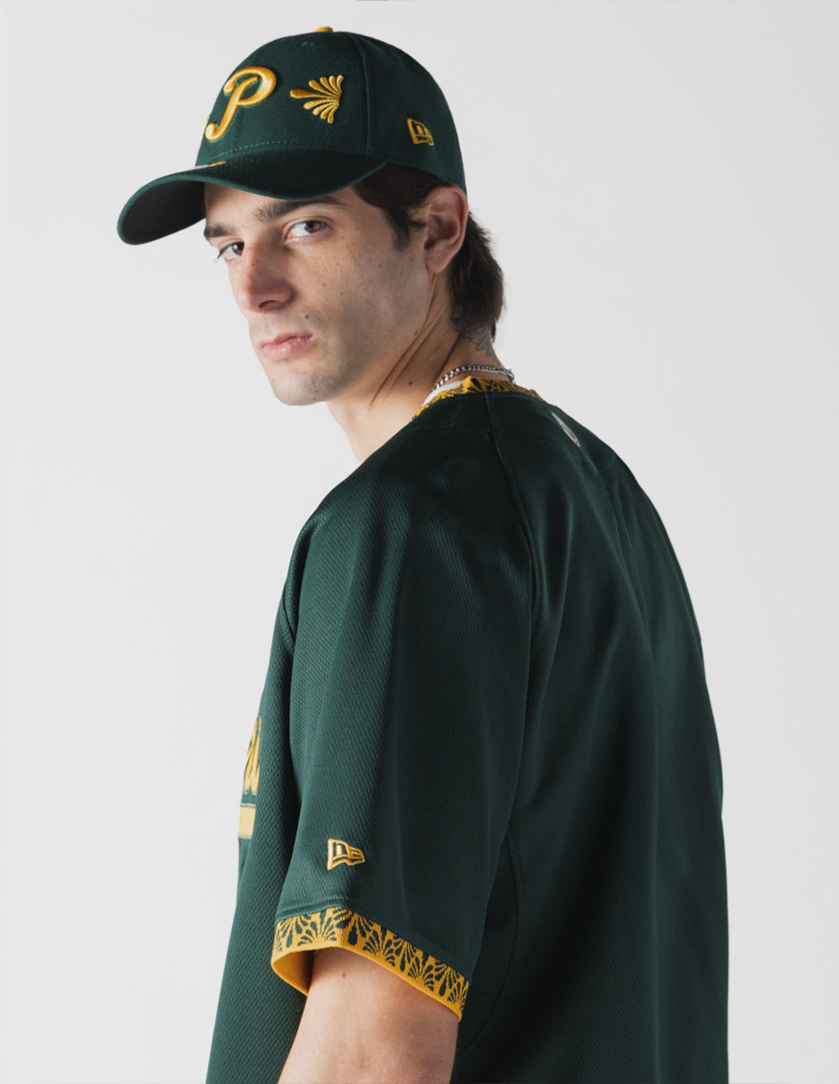 Jersey de Pericos de Puebla visitante manga corta New Era unisex