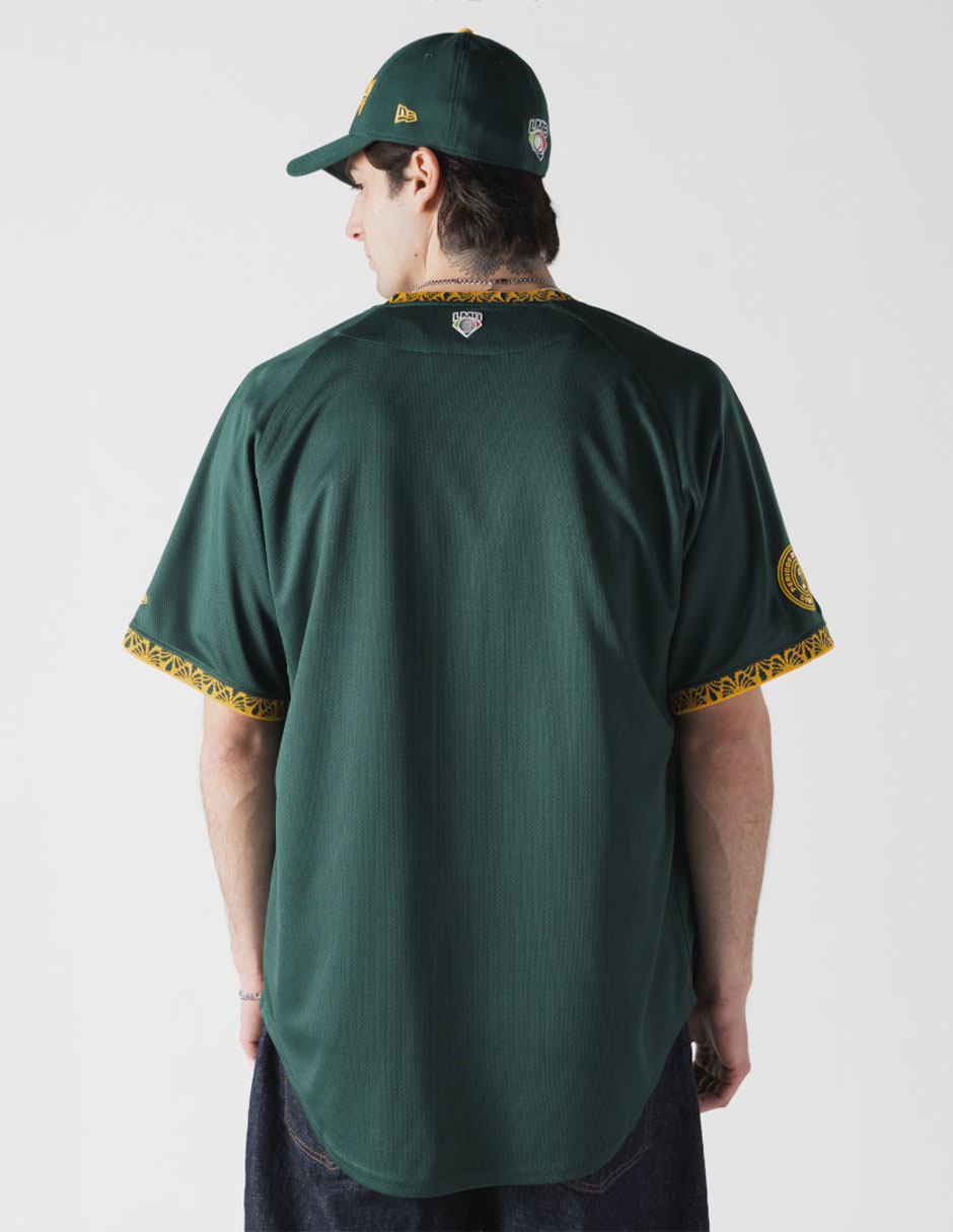 Jersey de Pericos de Puebla visitante manga corta New Era unisex