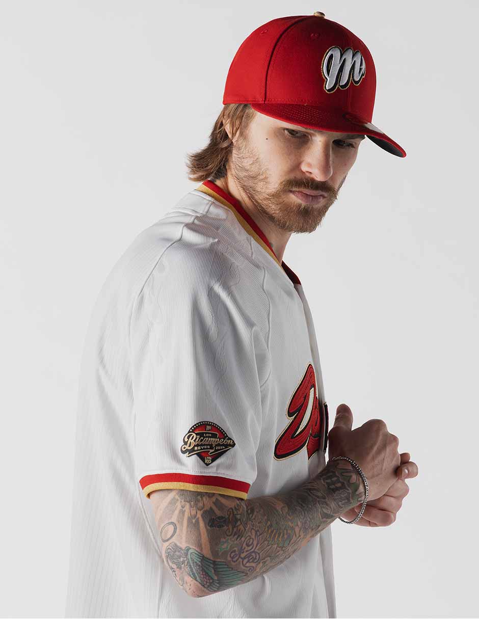 Jersey de diablos rojos del méxico local manga corta new era unisex