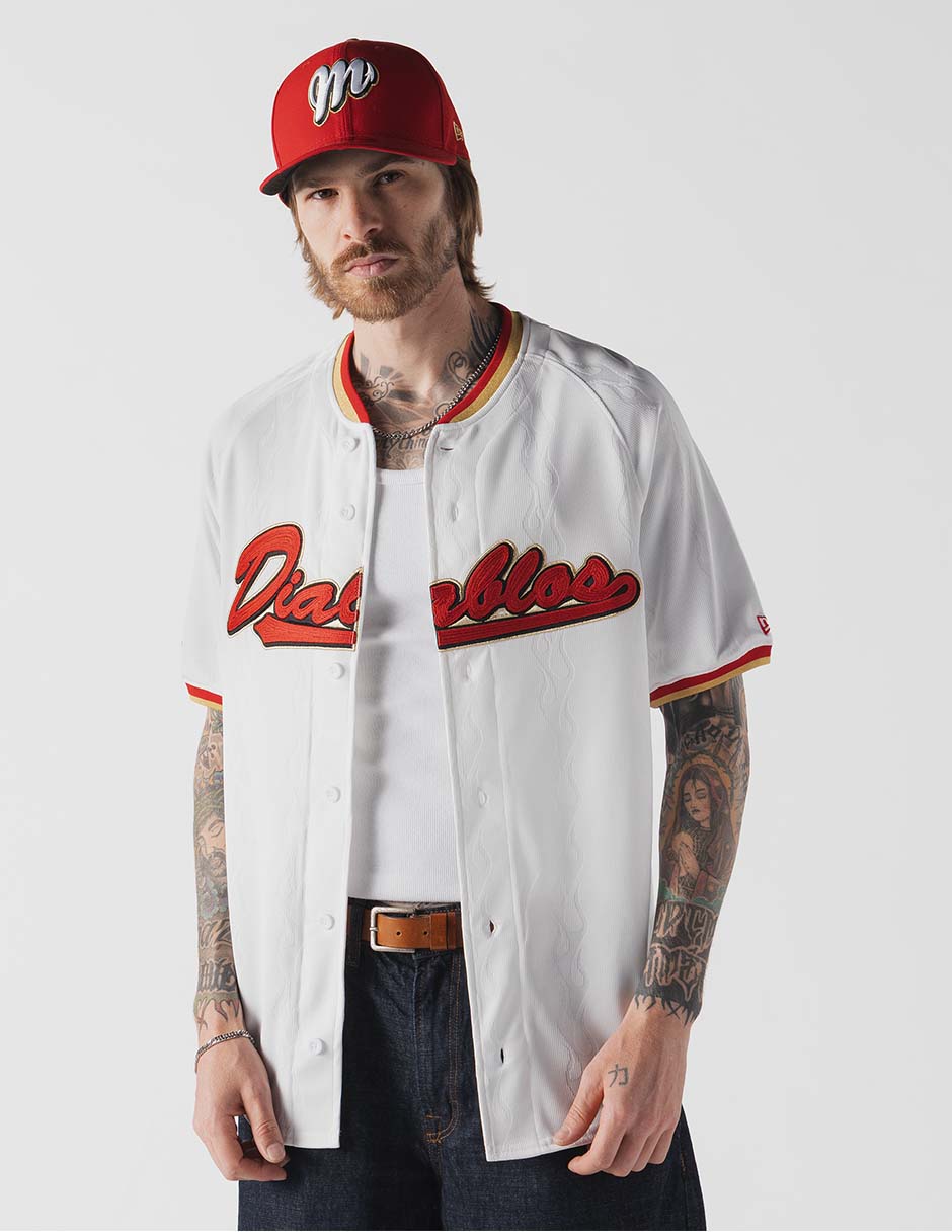 Jersey de diablos rojos del méxico local manga corta unisex Jersey de diablos rojos del méxico local manga corta unisex