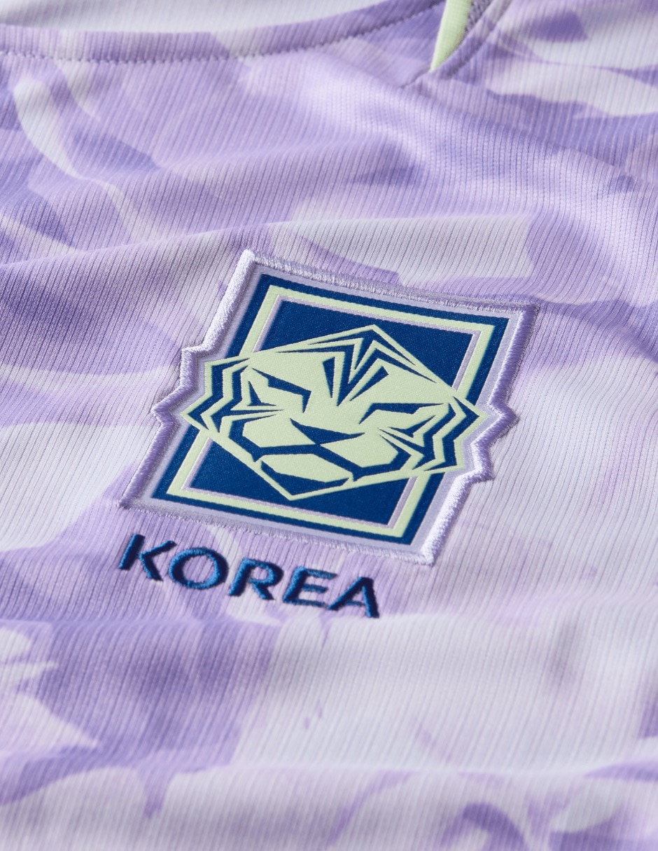 Jersey de Selección Nacional de Corea del Sur visitante manga corta Mundial Nike jugador para hombre