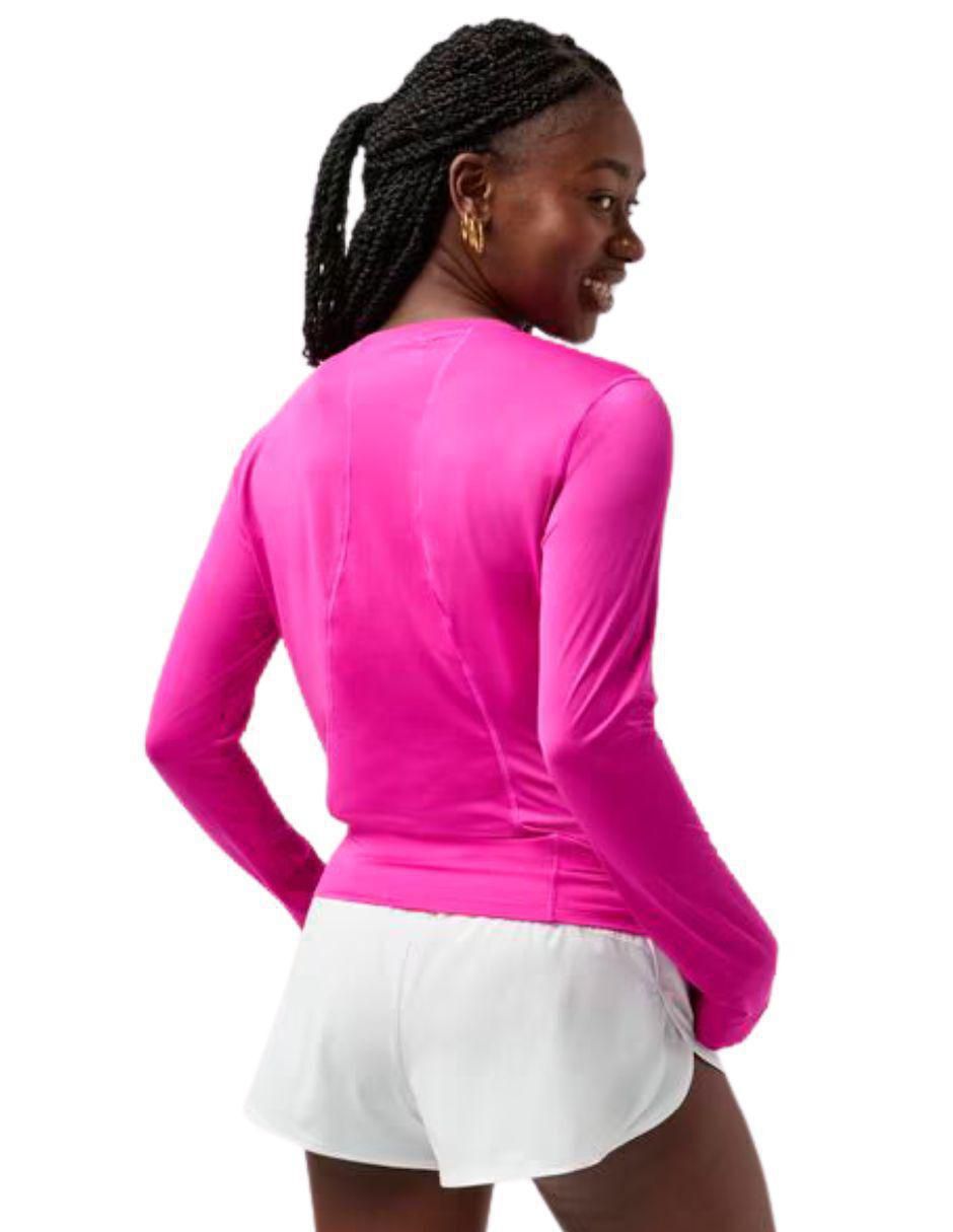 Playera deportiva para correr Brooks de mujer