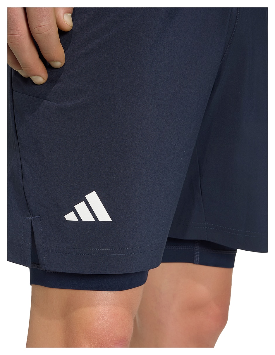 Short con malla adidas con malla para tennis hombre