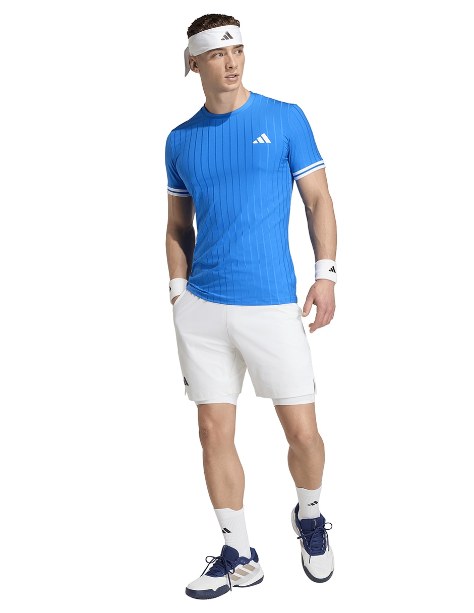 Short con malla con bolsillos "para" deporte con raqueta hombre 3