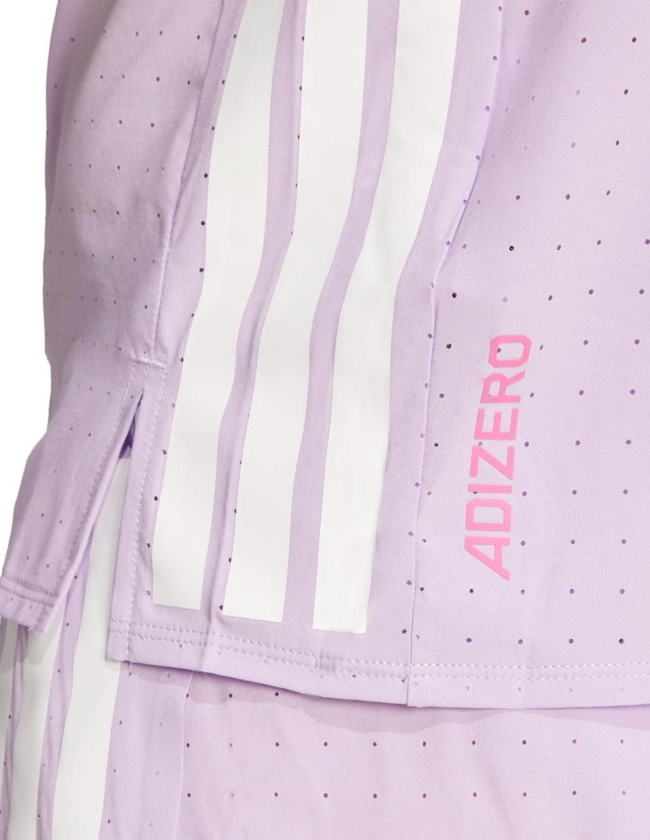 Playera deportiva para correr Adidas de mujer